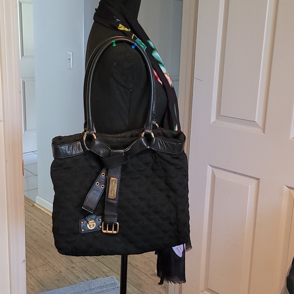 MARC JACOBS Leather trimmed tote - Picture 11 of 12